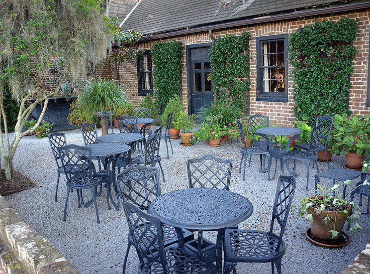 A cafe at Middleton Place Plantation in Charleston, SC