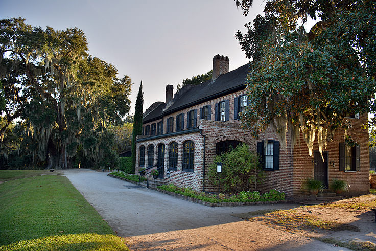 The house at Middleton Place Plantation in Charleston, SC