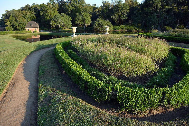 The grounds at Middleton Place Plantation in Charleston, SC