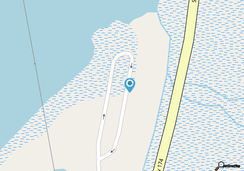 Alligator Tour map location