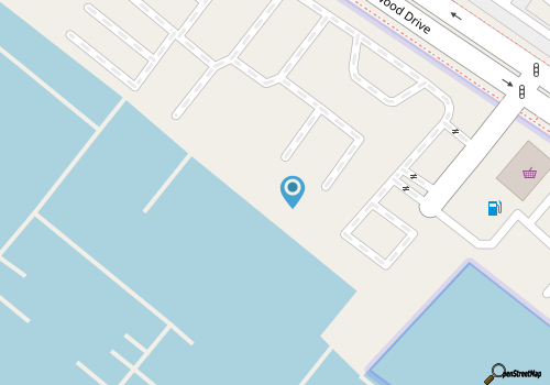 Vintage Hatteras Yacht map location