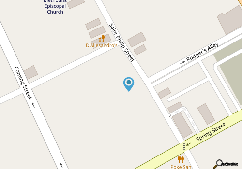 The Carriage House | Revival St Collection map location