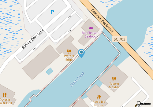 Miss Emily Charters – 29' CC map location