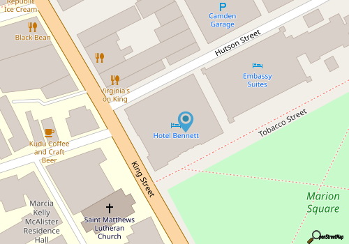 Birds & Brunch at the Bennett map location