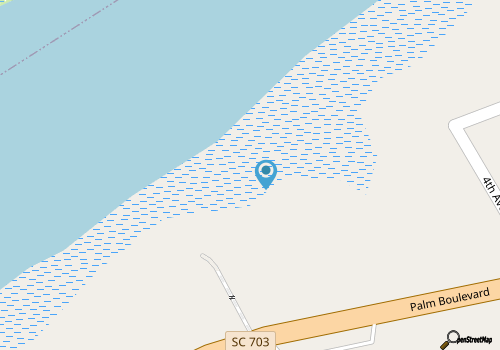 Historic Home near the Beach w/ Pool | 306 Charleston Blvd | Roosevelt Retreat map location