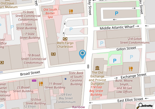 2 Bedroom Condo, Sleeps 6-8, Lodge Alley Inn in Charleston! map location