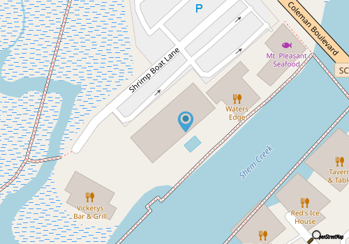 Shem Creek Inn map location