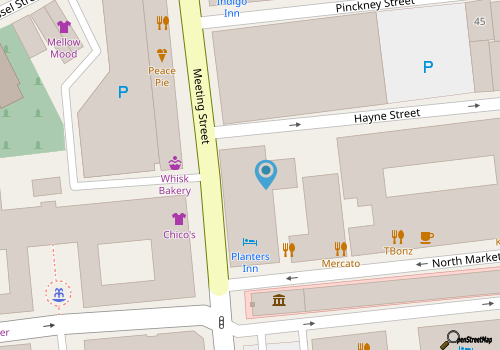 Steps from Charleston City Market: Historic Charm in Every Corner map location
