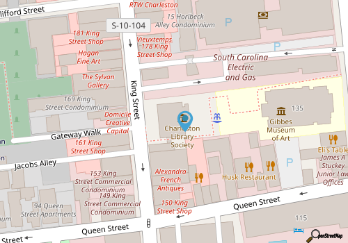 Birds in the Bindery map location