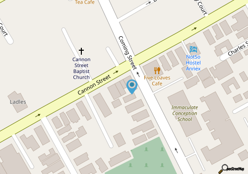 Blue Note | Only 2 Blocks to King! map location