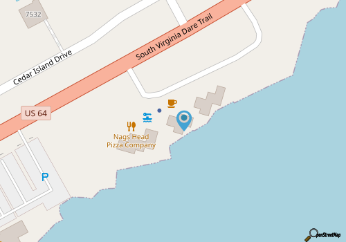 Lost Colony Brewery's Waterfront Beer Garden map location