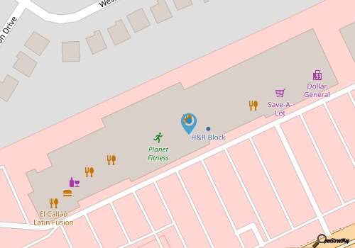 Paint & Sip with For the Love of Art Studio @ Joey's Pizza map location