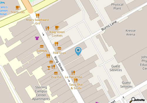 Charleston Downtown Luxe Apt King St | 360 King map location