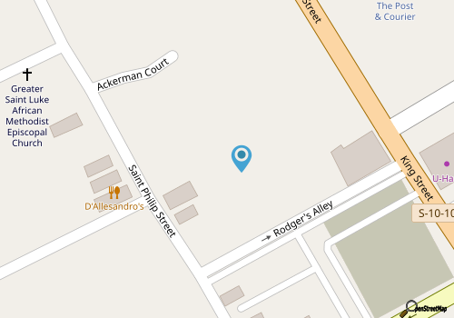 Luxe 5BR w/ Heated Pool~1 Block to King~Lowcountry House map location