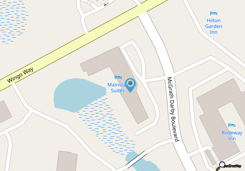 MainStay Suites Mount Pleasant map location