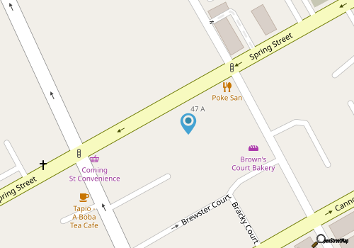 The Silver Spring - Prime Downtown Location map location