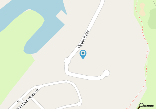 Gated Ocean Point Home, 4BR, End Unit, Pool/Golf/Ocean Views! map location