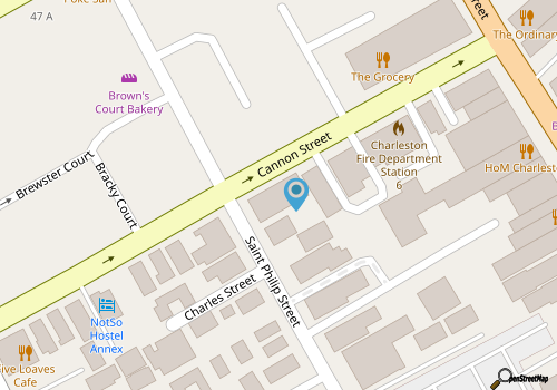 The Cannon Exchange Building By Charleston Vacays map location