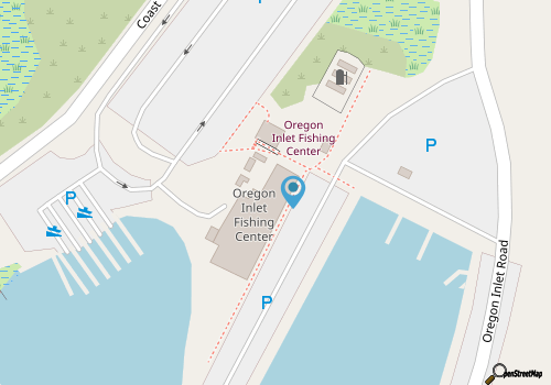 Miss Oregon Inlet map location