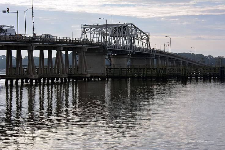 Woods Memorial Bridge in Beaufort SC