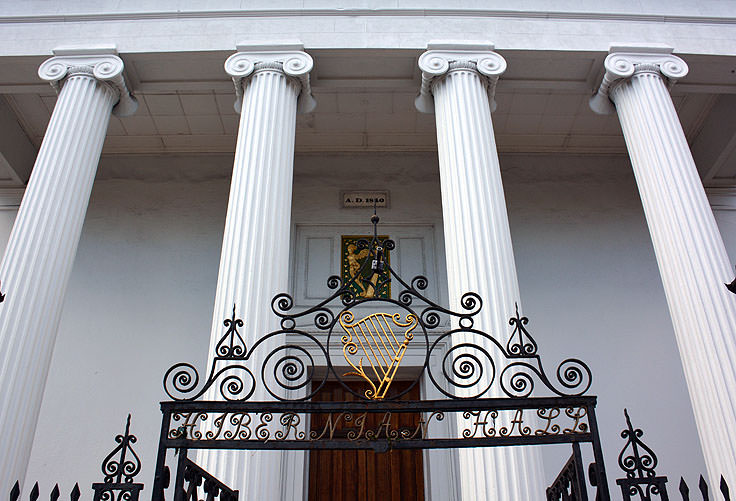 Hibernian Hall in downtown Charleston, SC