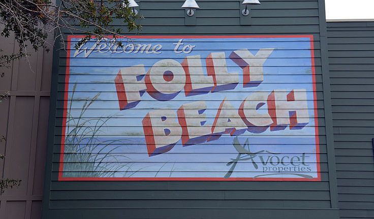 Folly Beach near Charleston, SC