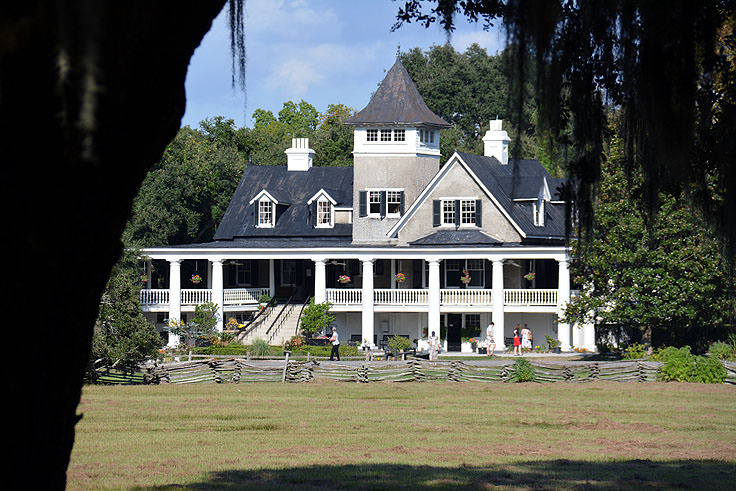The house at Magnolia Plantation in Charleston, SC