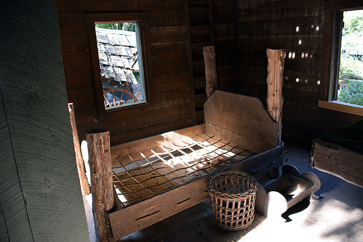 Antique furnishings at Magnolia Plantation in Charleston, SC