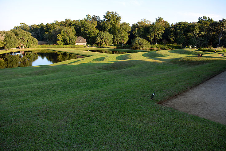 The grounds of Middleton Place Plantation in Charleston, SC