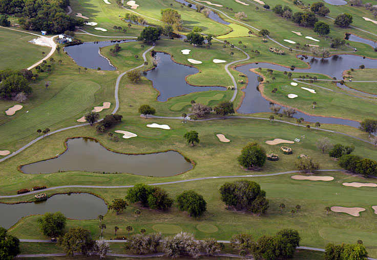 A golf course in Mt. Pleasant, SC