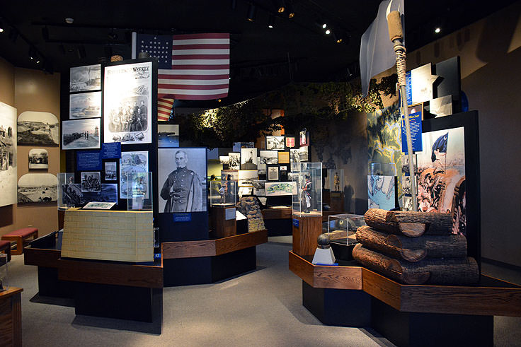 Fort Molutrie Visitor Center on Sullivan's Island, SC