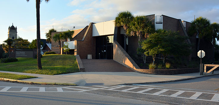 Fort Molutrie Visitor Center on Sullivan's Island, SC