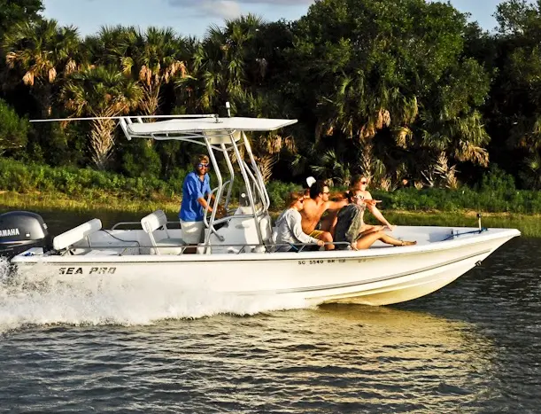 Private Morning Boat Tour on Lil' Lizzy