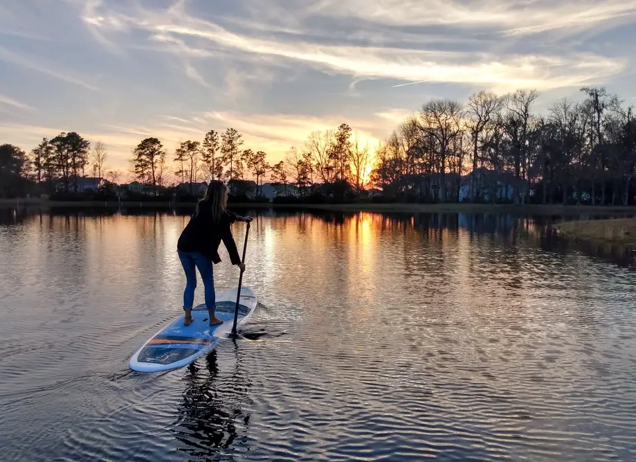 SUP Lesson - Trophy Lakes