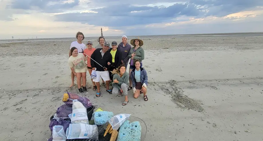 Morris Island Volunteer Beach Sweep