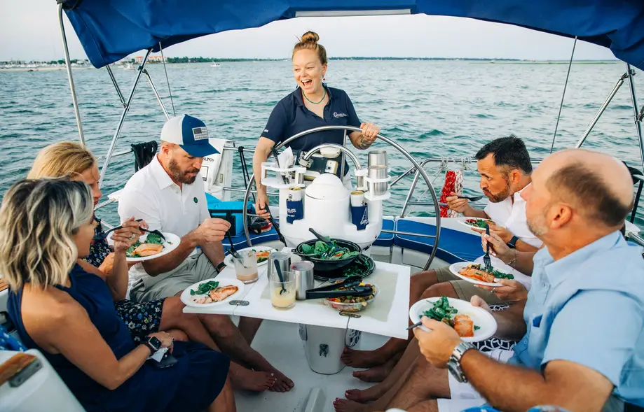 Catered Sunset Sail • Llibertat (36ft Sailboat)