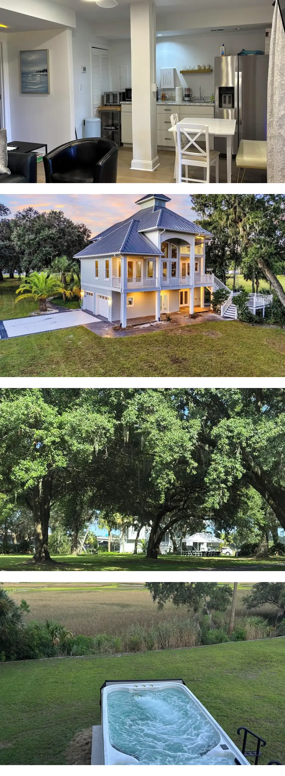 Waterfront 2 bed 2 bath first floor of h...